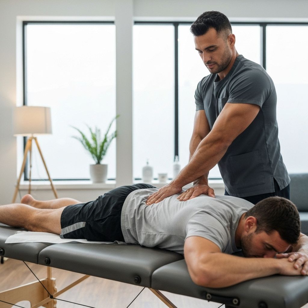 Regenerační masáž pro sportovce