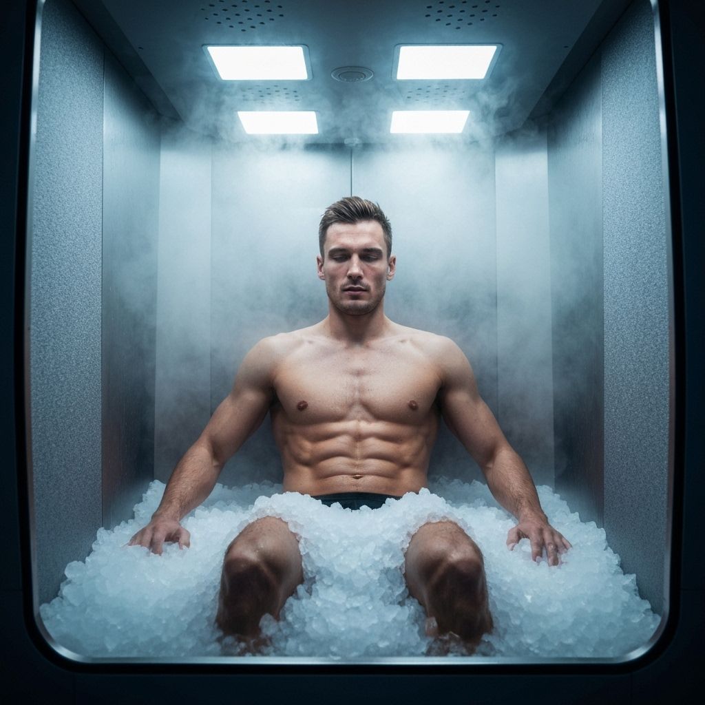 Chladová terapie - regenerace v ledové lázni